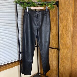 Zara Vegan Leather Pants